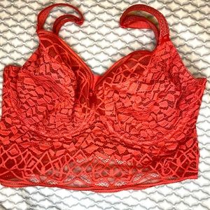 Coral Freya longline bra 30G